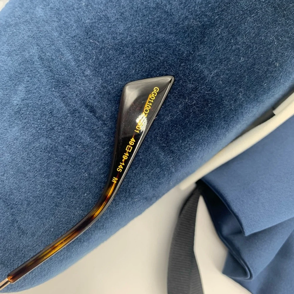 Gucci Black Square Eyeglasses Frame Women